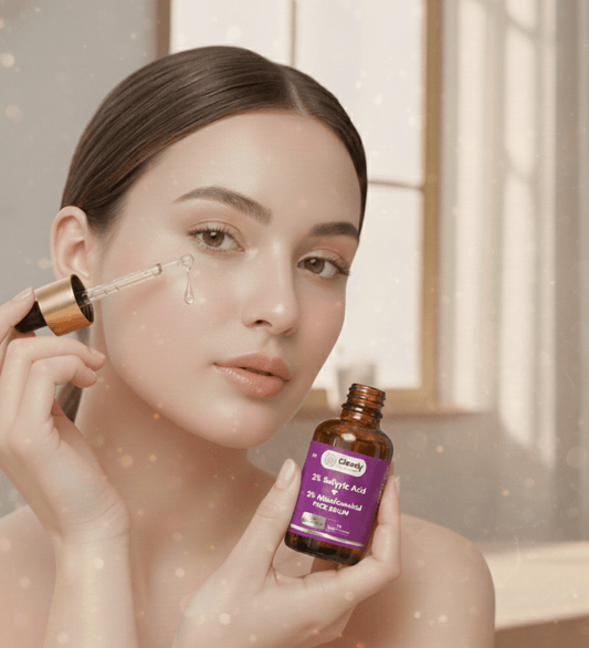 Clozety Niacinamide (3%) + Salicylic Acid (2%) Face Serum | Acne, Pores, & Oil Control - Clozety